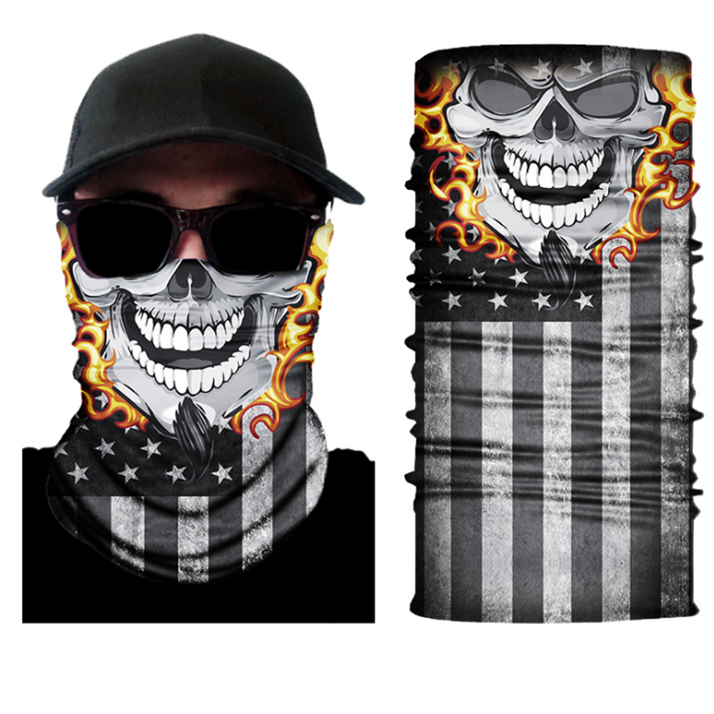 Multifunctional Polyester Bandana Cap,Scarf Uv BandanaFast Dispatch Neck Tubular Camouflage Bandana with Custom Logo