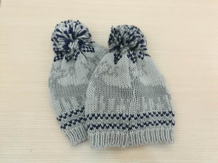 New Design Cotton Knitted Beanie Hat And Cap 