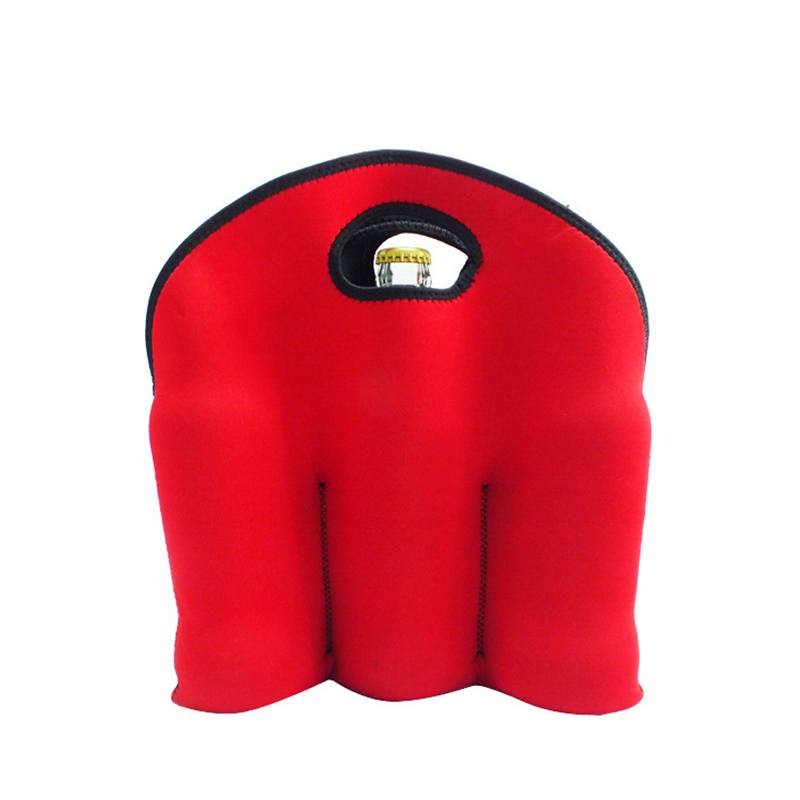Custom Neoprene Single Beer Bottle Cooler Wine Bottle Foam Sleeve Net