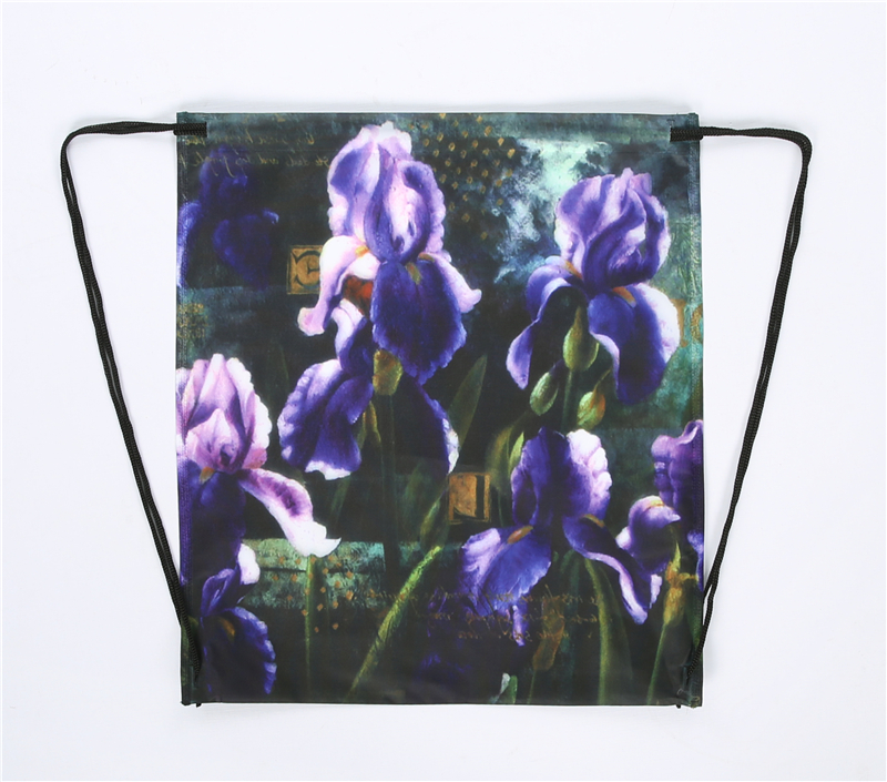 China Factory Custom Printed Pp Non Woven Drawstring Bags