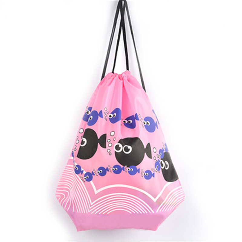 New Wholesale Cheap Promotional Polyester Drawstring Bag