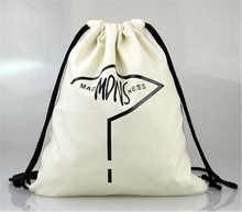 Reusable Natural Cotton/canvas Gift Drawstring Bag, Cotton Gift Drawstring Bag