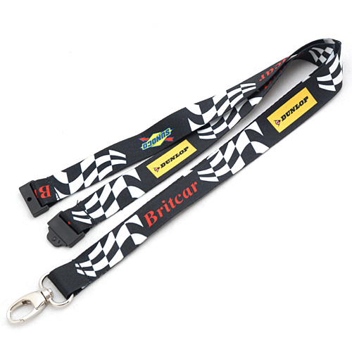 Cheap Custom Design Your Own Polyester Dye Sublimation Lanyards Heat Transfer Printed Lanyard