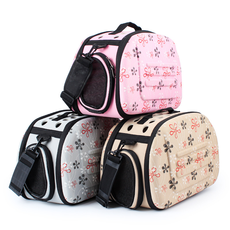 Breathable Cat Dog Backpack Pet Carrier Potable Foldable Pet Backpack